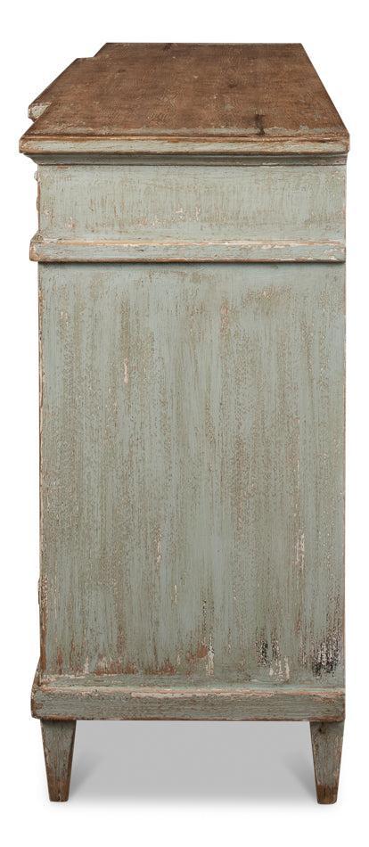 Vintage Patina Sideboard - White Glove Included-Buffet Sideboard-tbgypsysoul