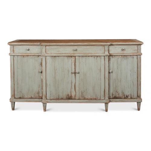 Vintage Patina Sideboard - White Glove Included-Buffet Sideboard-tbgypsysoul
