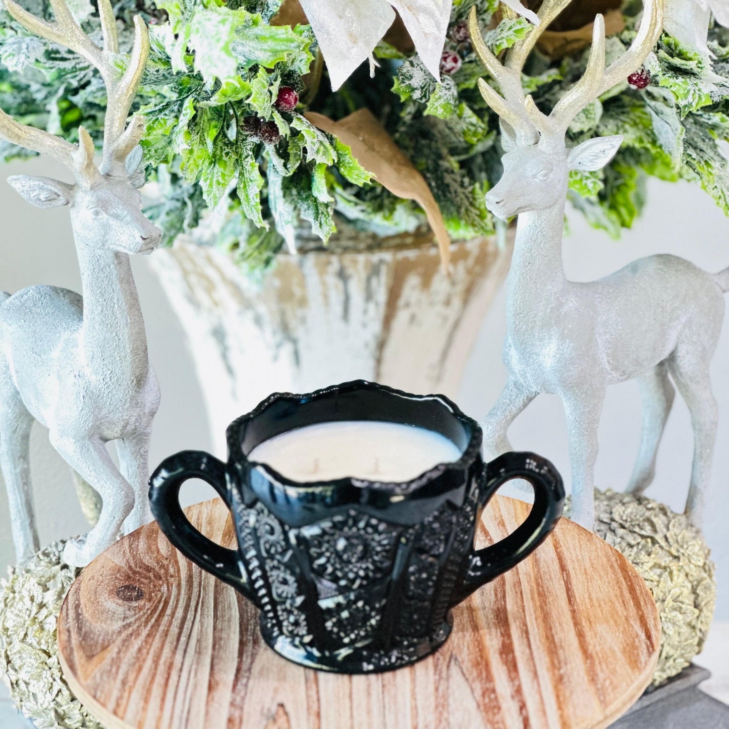 black soy candle
