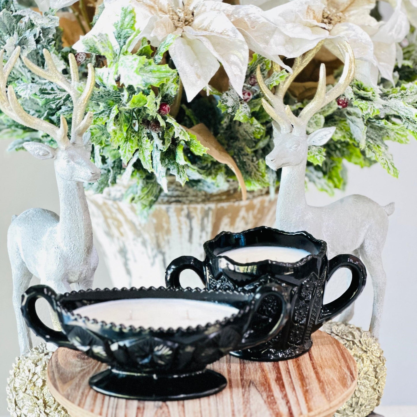 black soy candle