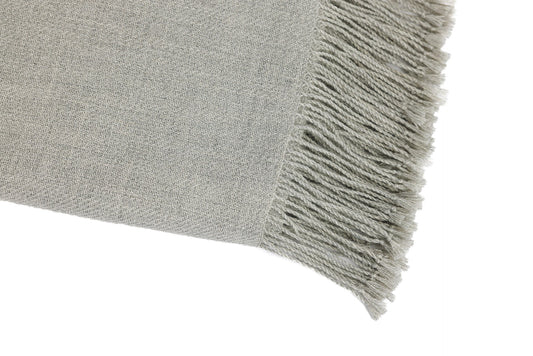 Wasi Collection - Undyed Graphite Baby Alpaca Throw-tbgypsysoul
