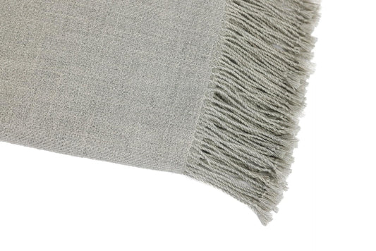 Wasi Collection - Undyed Graphite Baby Alpaca Throw-tbgypsysoul