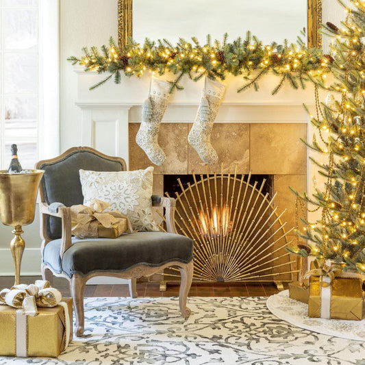 White Frost Tree Skirt-Tree Skirt-tbgypsysoul