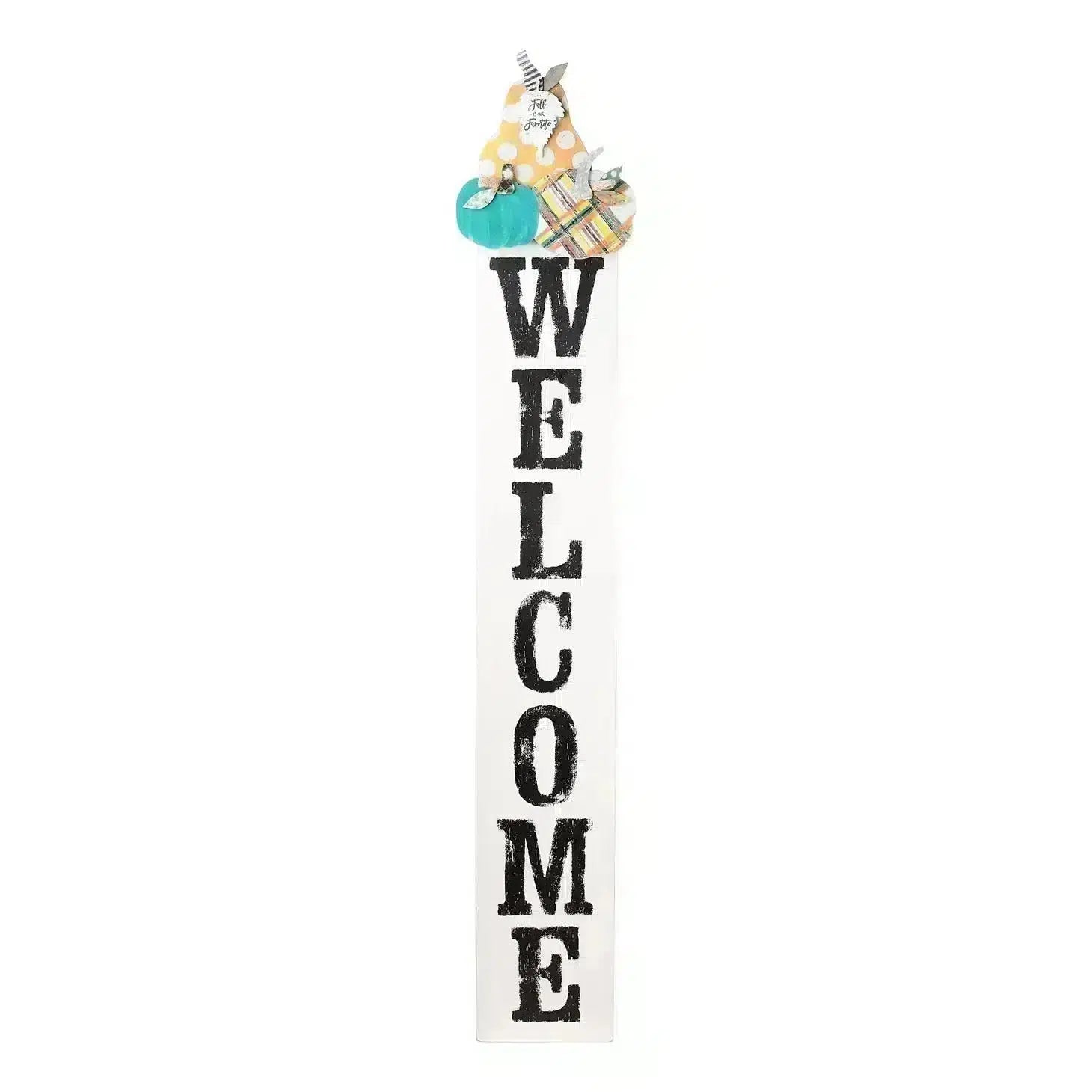 Whitewashed Welcome Board-Home Decor-tbgypsysoul