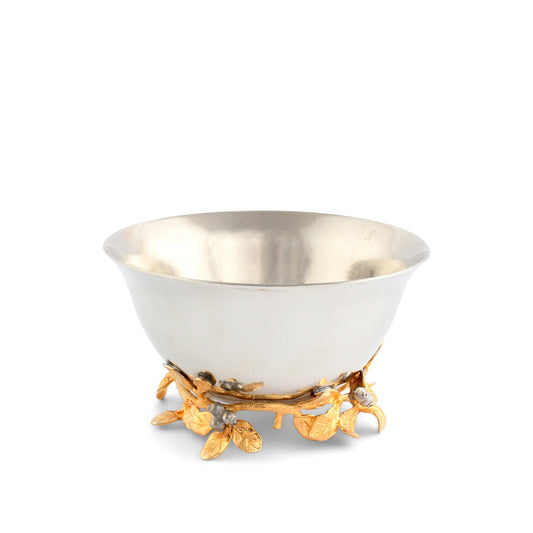 Winter Berry Pewter Bowl-Majestic Forest-tbgypsysoul