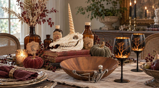 Blogs-Spooky Meets Vintage - Layer French Country Antiques in Any Room This Halloween-Threadbare Gypsy Soul