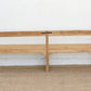 1860's French Bleached Wood Long Bench-Bench-tbgypsysoul