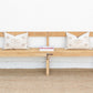 1860's French Bleached Wood Long Bench-Bench-tbgypsysoul