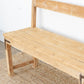 1860's French Bleached Wood Long Bench-Bench-tbgypsysoul
