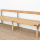 1860's French Bleached Wood Long Bench-Bench-tbgypsysoul