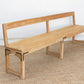 1860's French Bleached Wood Long Bench-Bench-tbgypsysoul