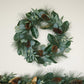 28" Magnolia, Eucalyptus, Pinecone, & Needle Pine Wreath-Christmas Greenery-tbgypsysoul