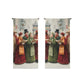 Victorian Christmas Carollers Scroll
