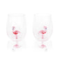 3D Flamingo Stemless Wine Glasses-Wine Glasses > Stemless > 3D-tbgypsysoul