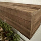 47 Inch Reclaimed Rustic Natural Wood Mantle-Whats trending-tbgypsysoul