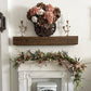 47 Inch Reclaimed Rustic Natural Wood Mantle-Whats trending-tbgypsysoul
