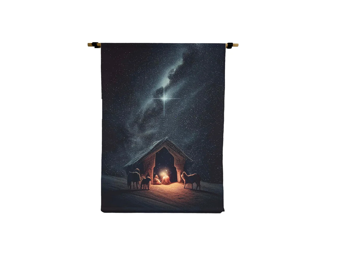 Starry Night Nativity Scroll