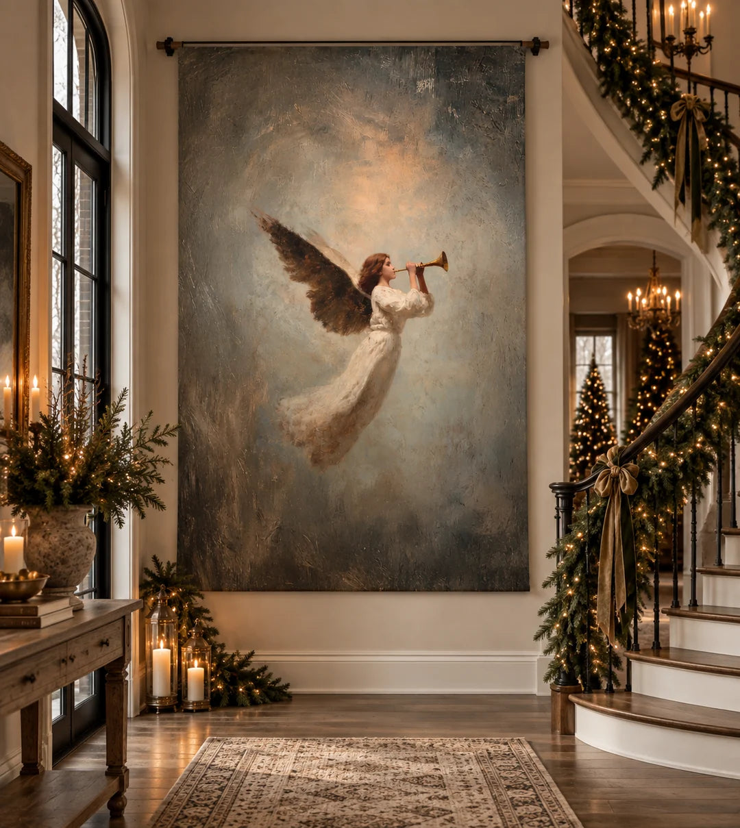 Trumpeting Angel Scroll.