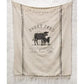 Sweet Feed Farmhouse Throw