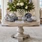 Navy Meadow Sprig Pumpkin