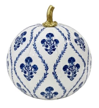 Navy Heritage Medallion Pumpkin