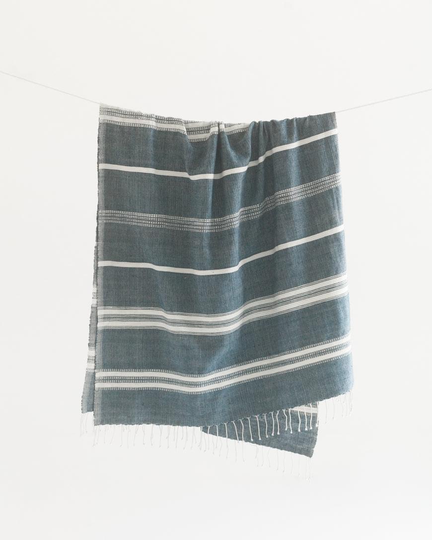 Aden Cotton Throw Blanket-Blankets-tbgypsysoul