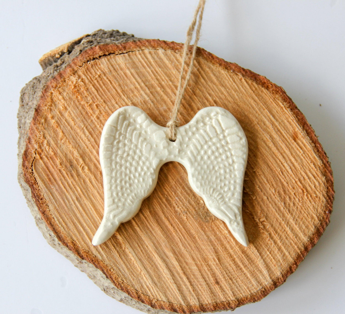 Angel Wing Ornament-Ceramic-tbgypsysoul