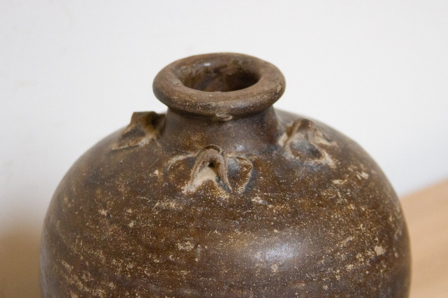 Antique Burmese Ceramic Martaban Vase-Accents-tbgypsysoul