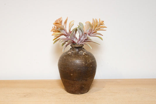 Antique Burmese Ceramic Martaban Vase-Accents-tbgypsysoul