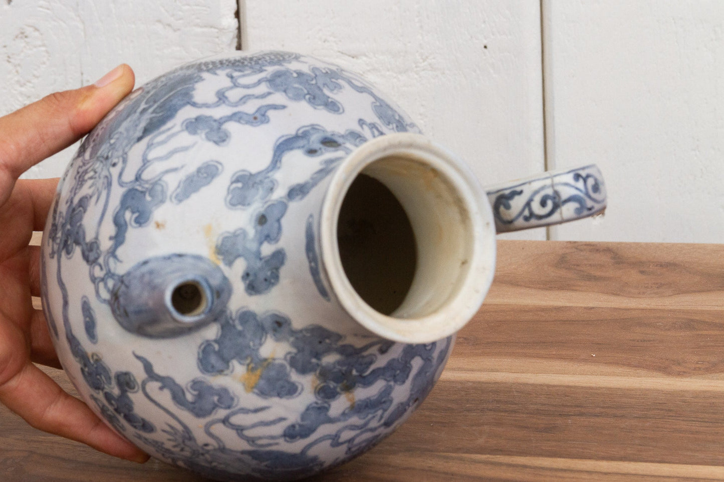 Antique Chinese Dragon Wine Jug-tbgypsysoul
