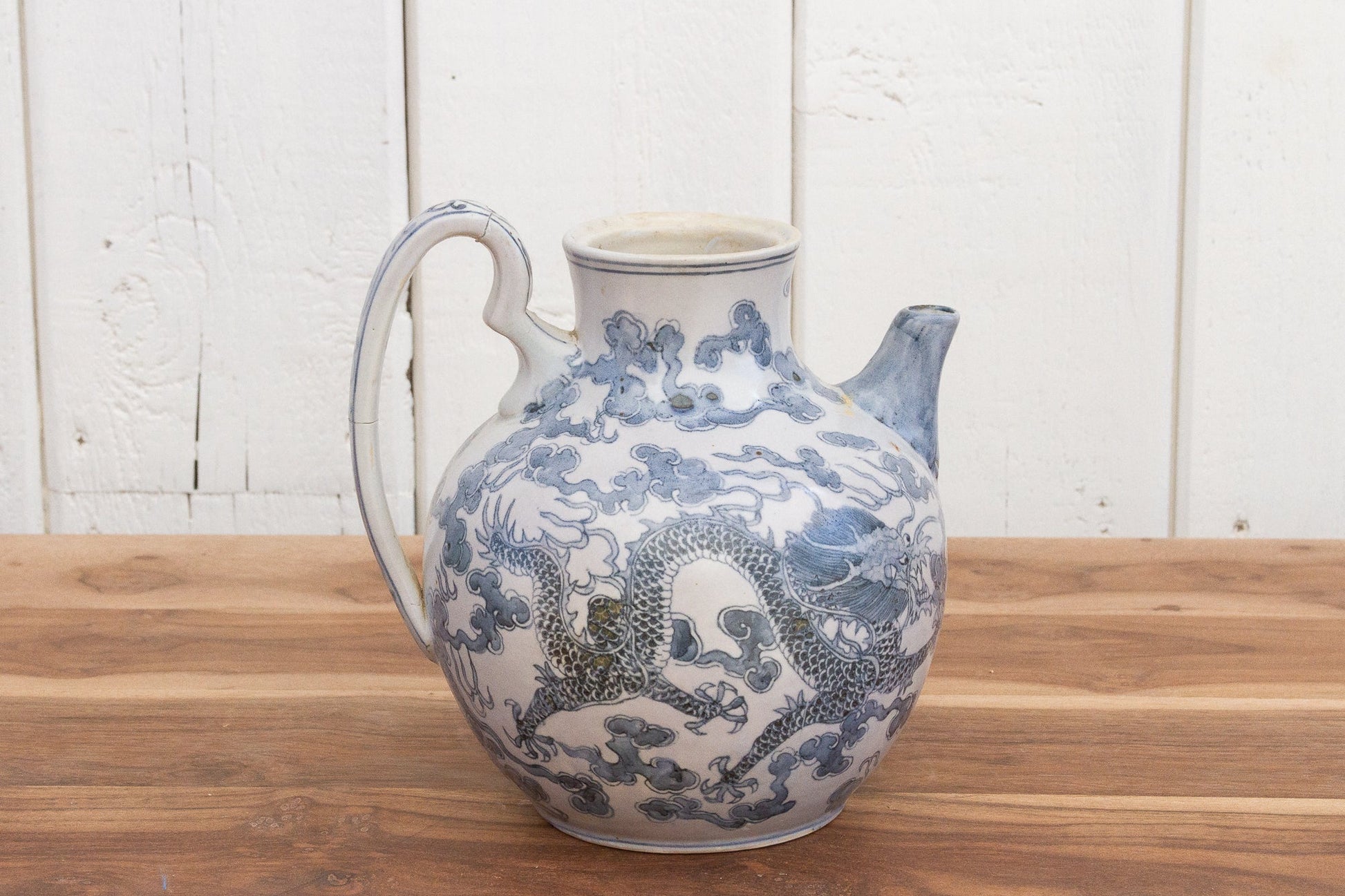 Antique Chinese Dragon Wine Jug-tbgypsysoul