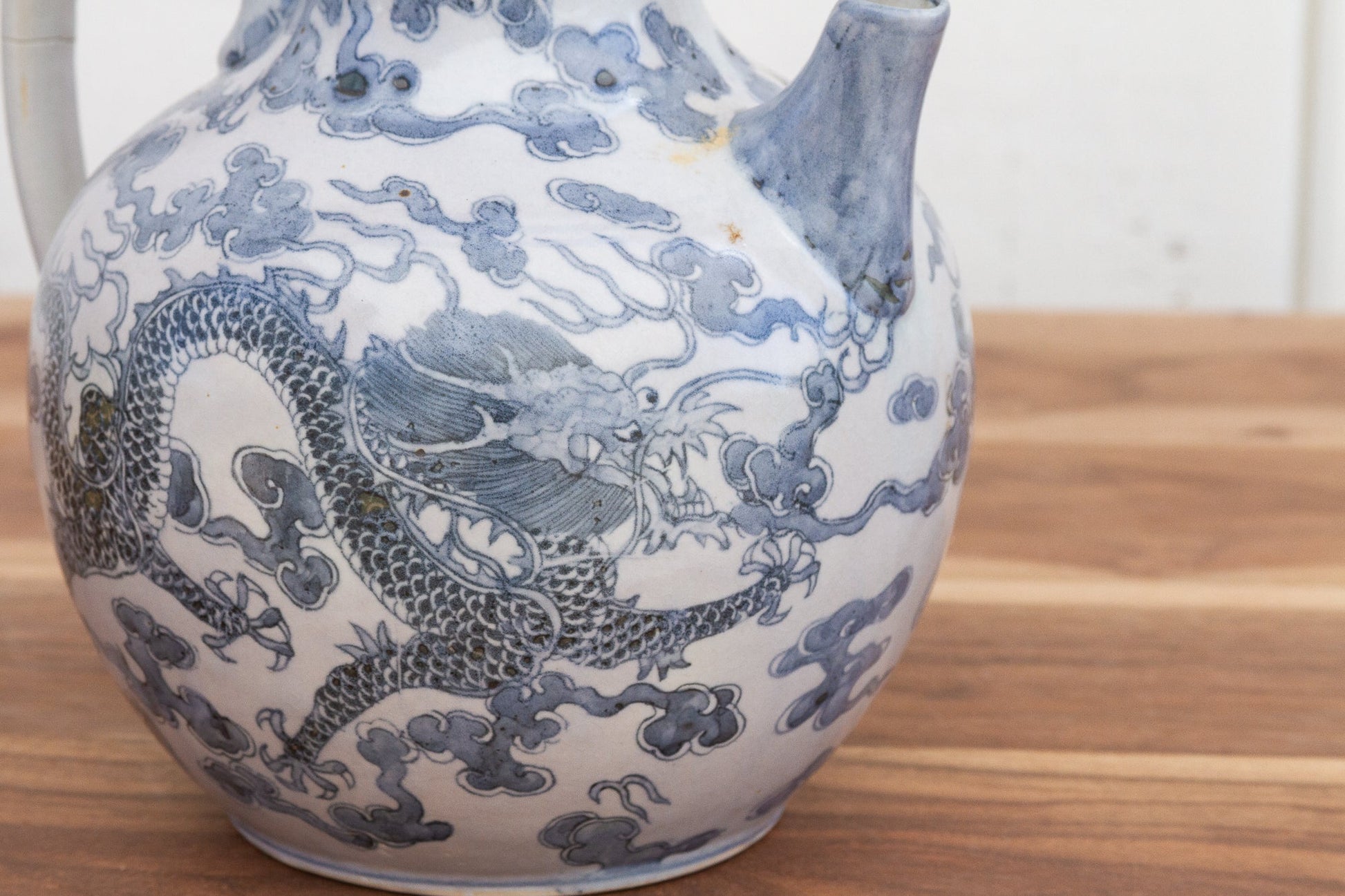Antique Chinese Dragon Wine Jug-tbgypsysoul