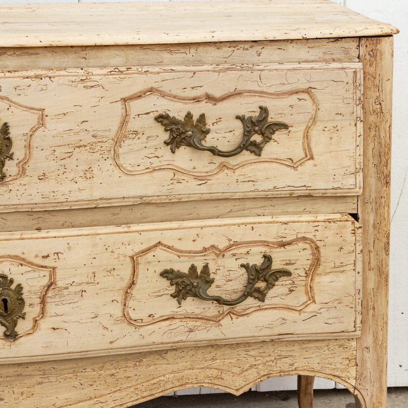 Antique Farmhouse French Bleached Dresser-tbgypsysoul