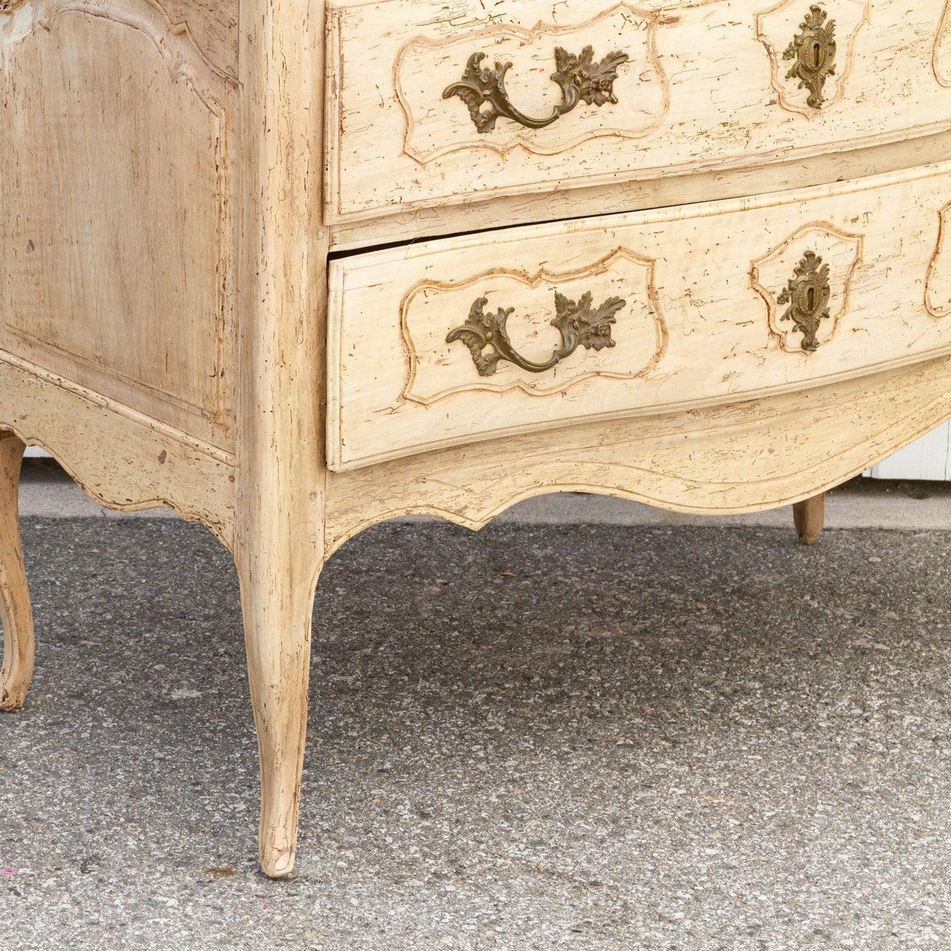 Antique Farmhouse French Bleached Dresser-tbgypsysoul