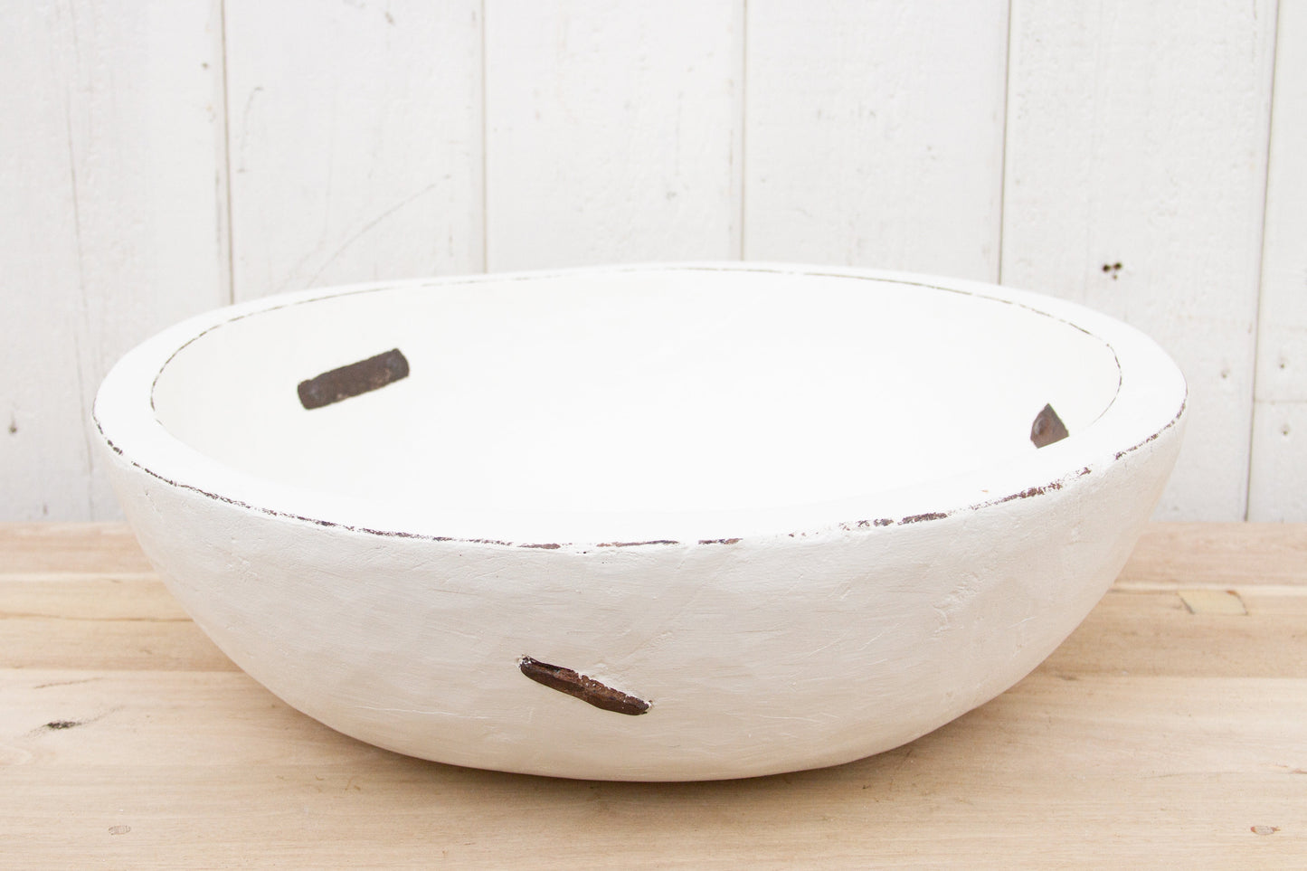 Antique French Farmhouse Dough Bowl-Antique Dough Bowl-tbgypsysoul