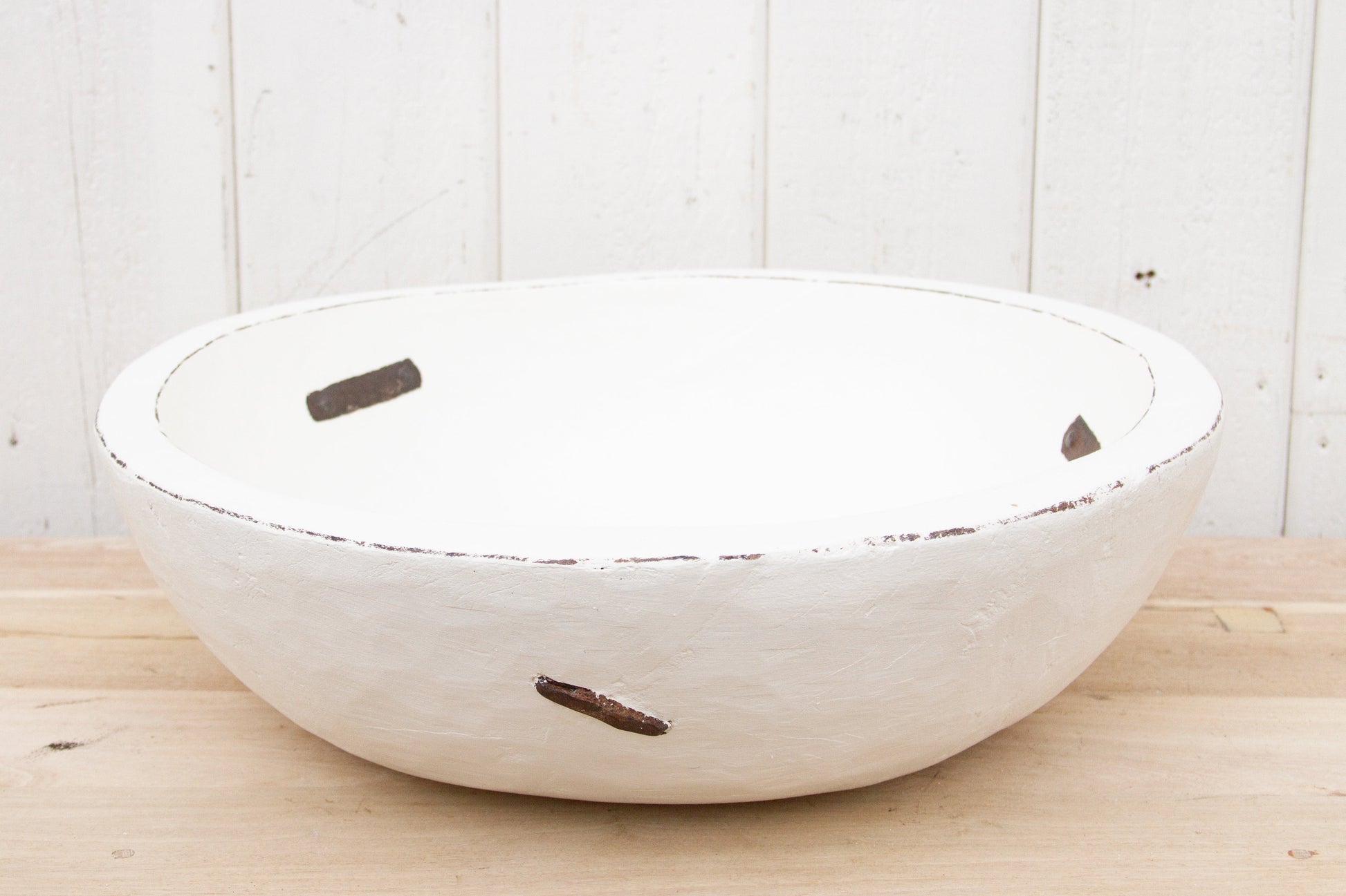 Antique French Farmhouse Dough Bowl-Antique Dough Bowl-tbgypsysoul