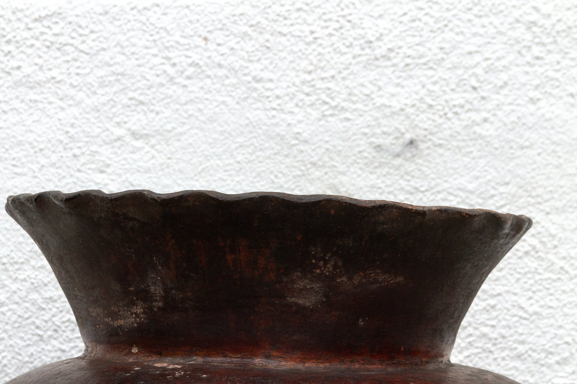 Antique Guatemalan Large Floral Olla-Accents-tbgypsysoul