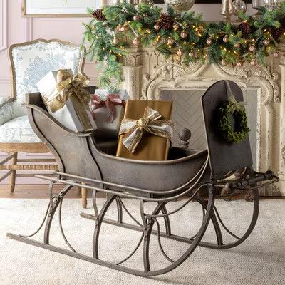 Antique Iron Cutter Sleigh-tbgypsysoul