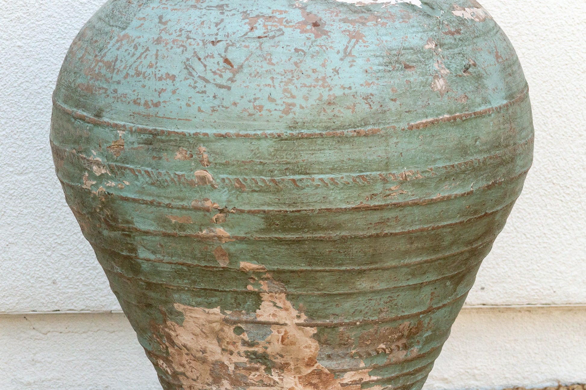 Antique Monumental Mediterranean Pottery Jar-Vase-tbgypsysoul