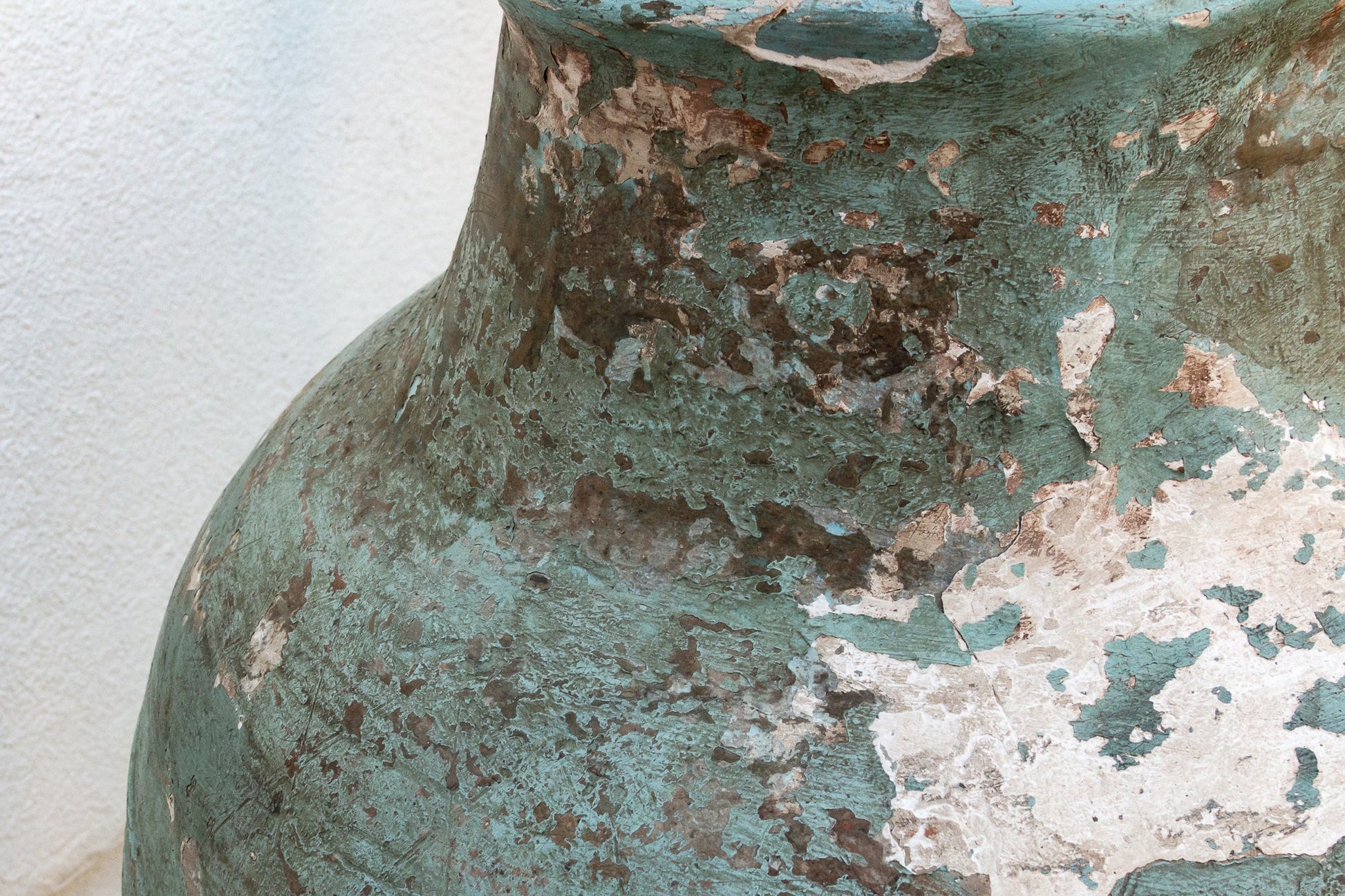 Antique Monumental Mediterranean Pottery Jar-Vase-tbgypsysoul