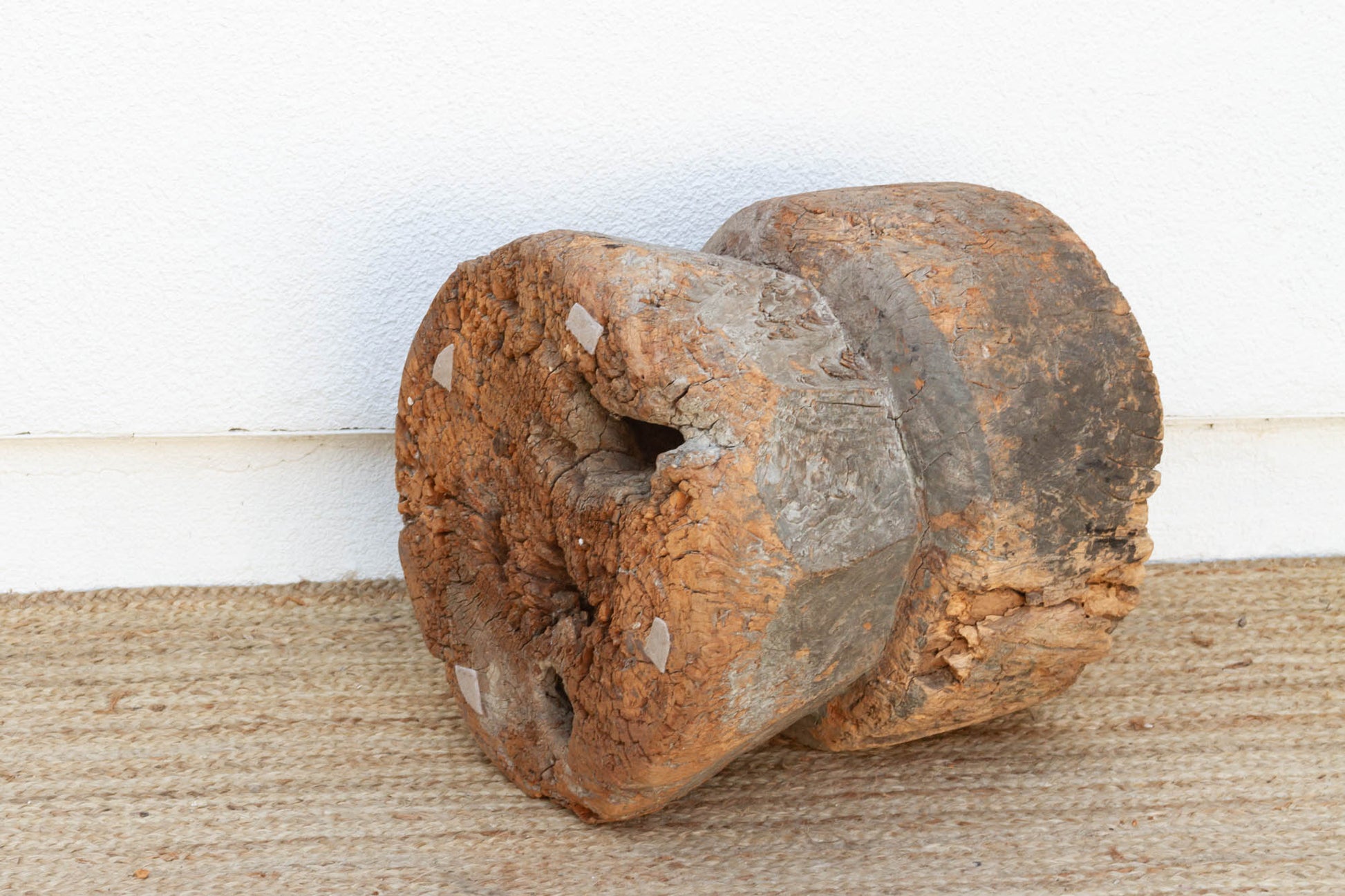 Antique Semi Fossilized Tribal Mortar-Accents-tbgypsysoul