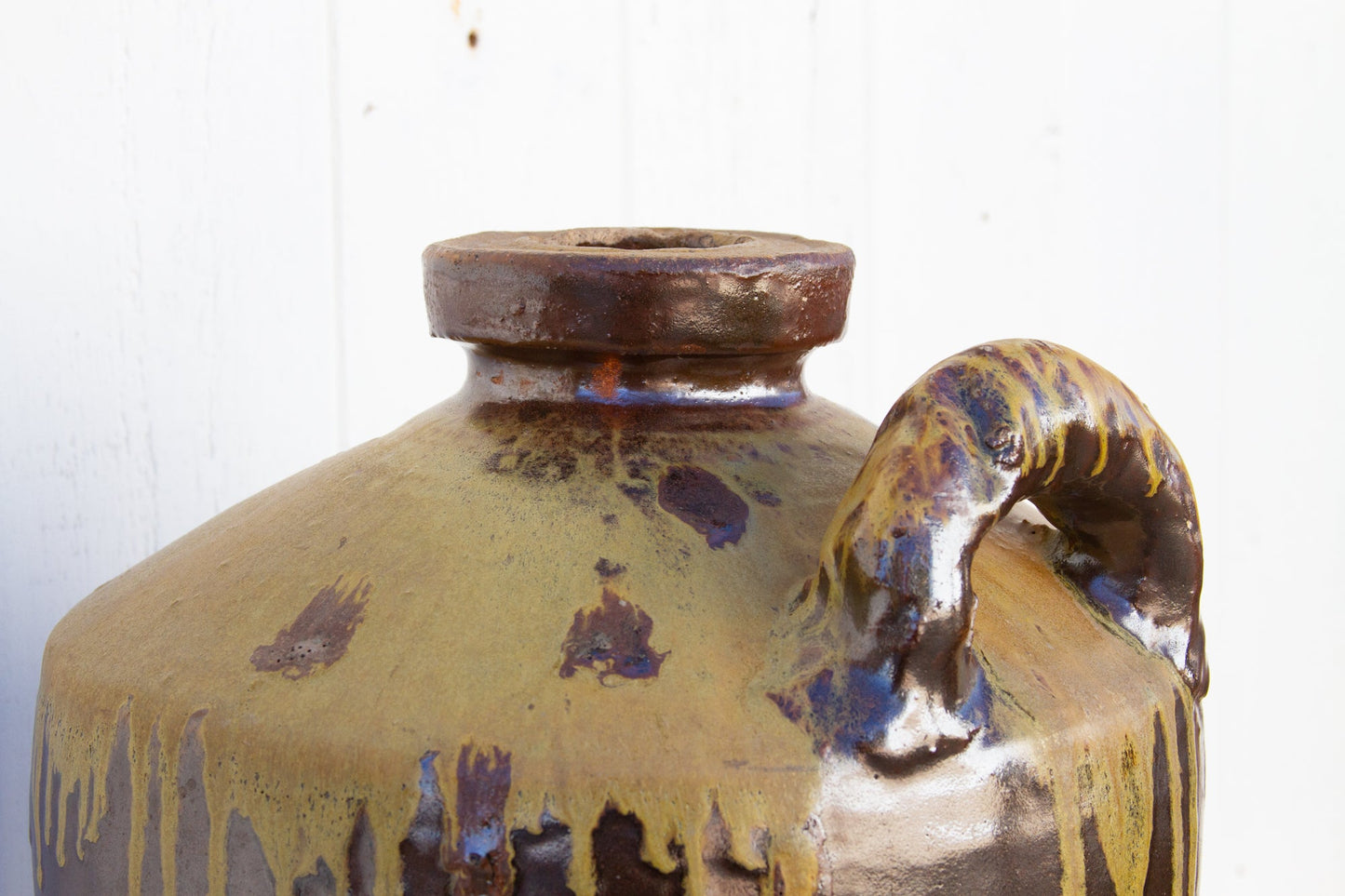 Antique Spanish Glazed Wine Jug-tbgypsysoul