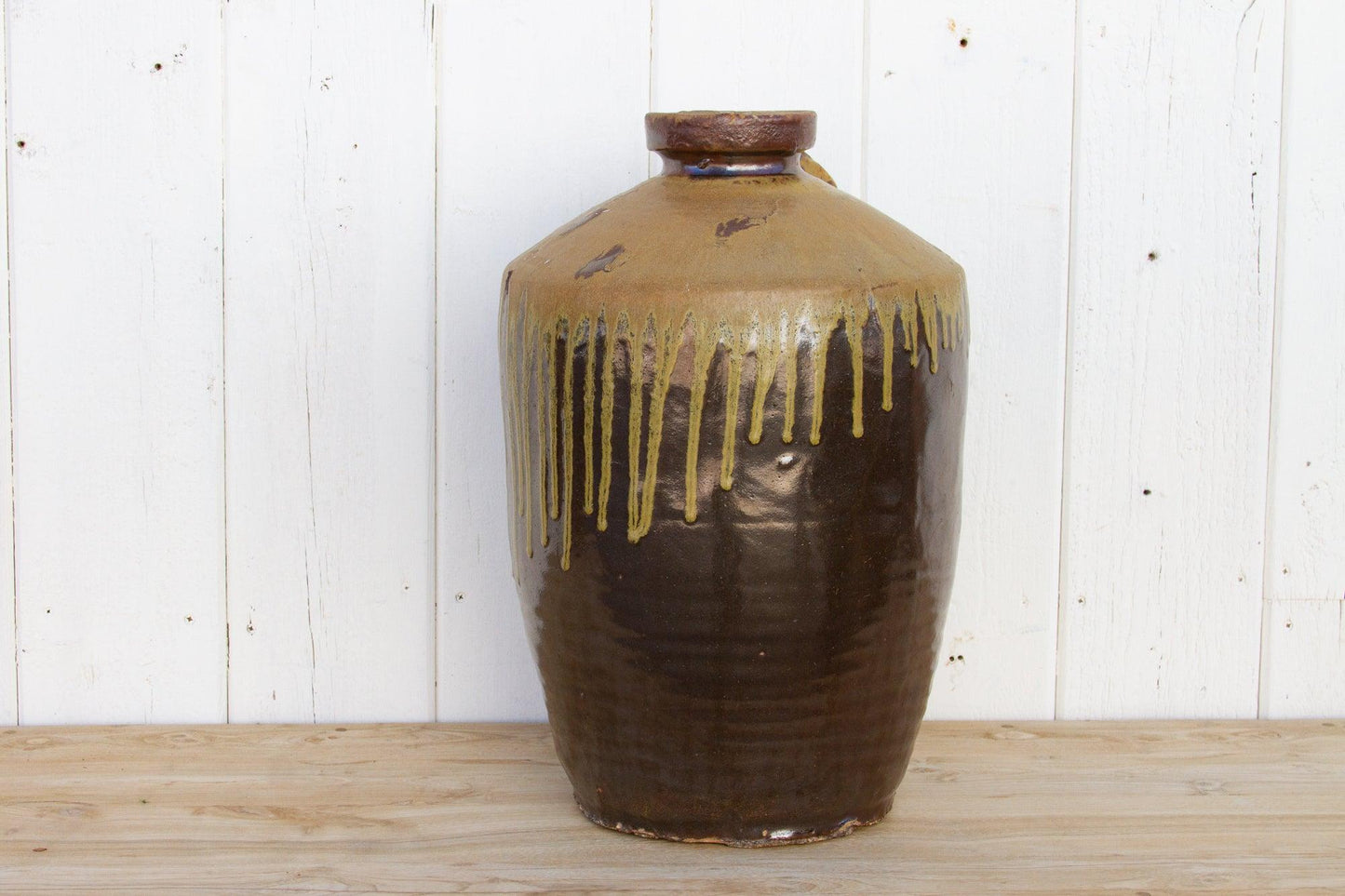Antique Spanish Glazed Wine Jug-tbgypsysoul