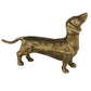 Antiqued Brass Dachshund Storage Box-storage box-tbgypsysoul