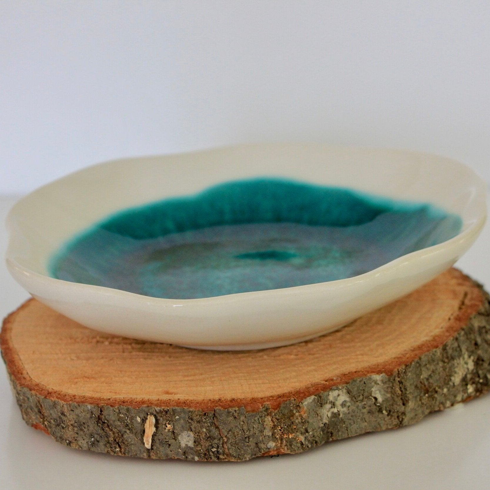 Artisan Dessert Plate-Ceramic-tbgypsysoul