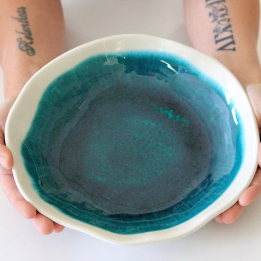 Artisan Pasta Bowl-Ceramic-tbgypsysoul