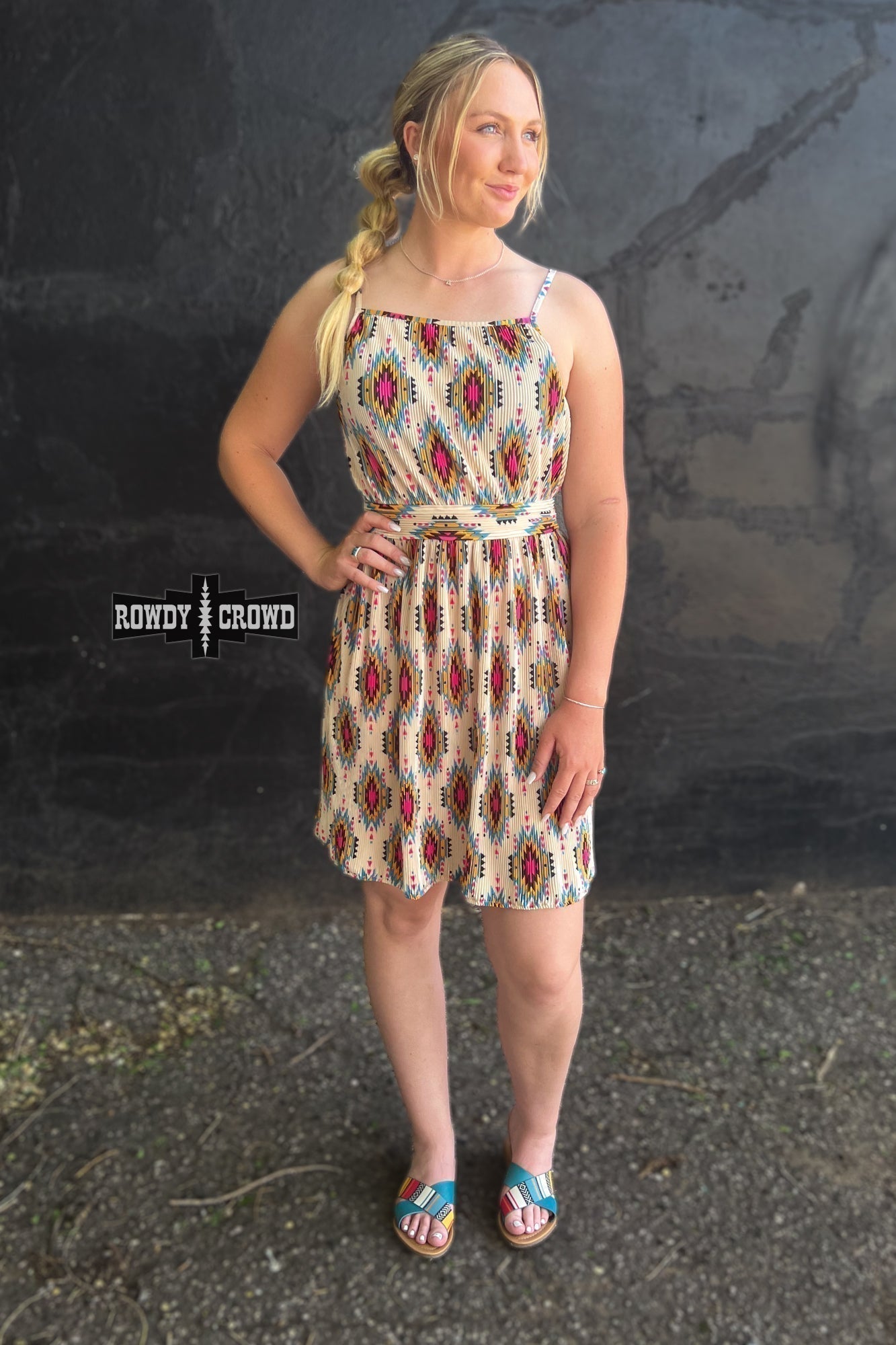 Aztec River Dress-dress-tbgypsysoul