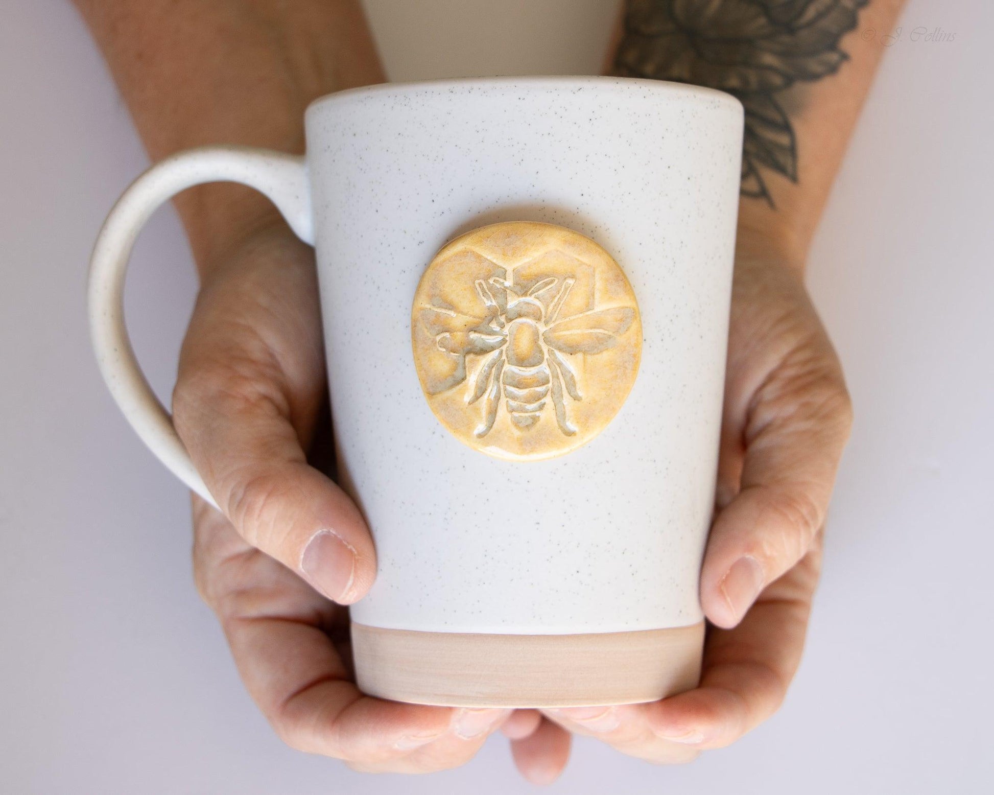 Bee Mug-Ceramic-tbgypsysoul