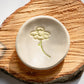 Birth Flower Ring Dish-Ceramic-tbgypsysoul