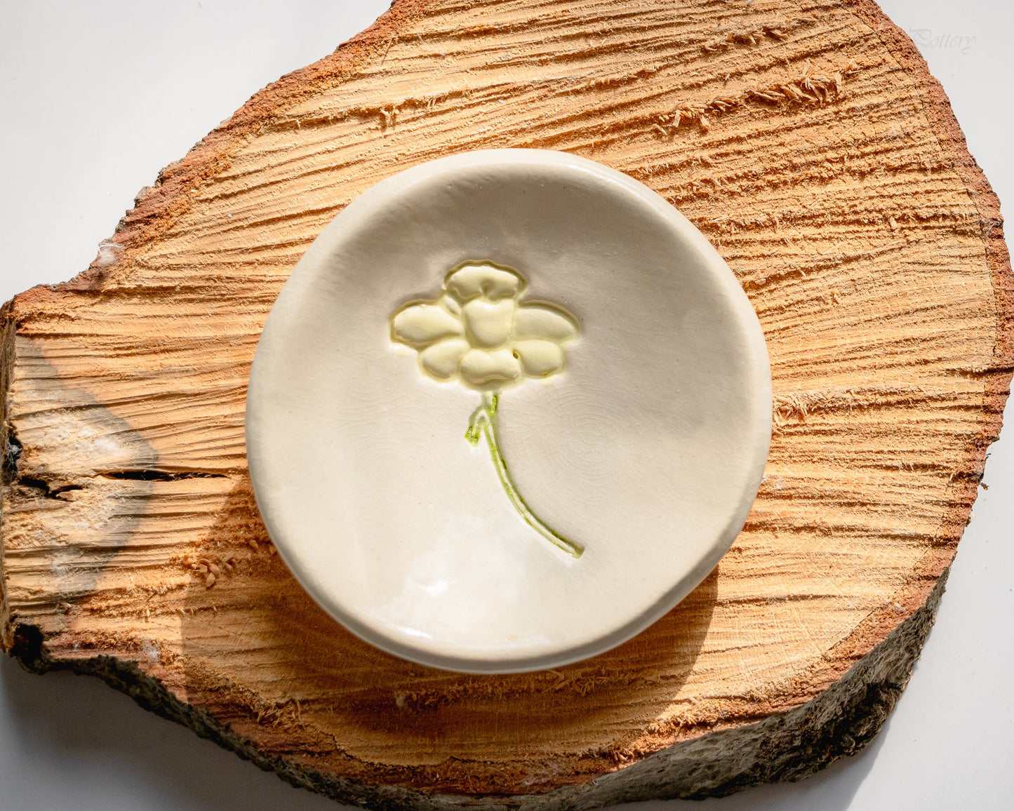 Birth Flower Ring Dish-Ceramic-tbgypsysoul